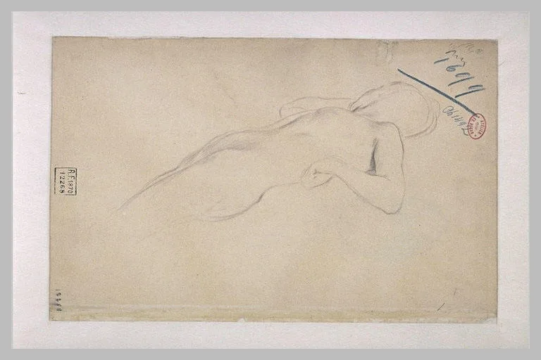Femme nue, couchée