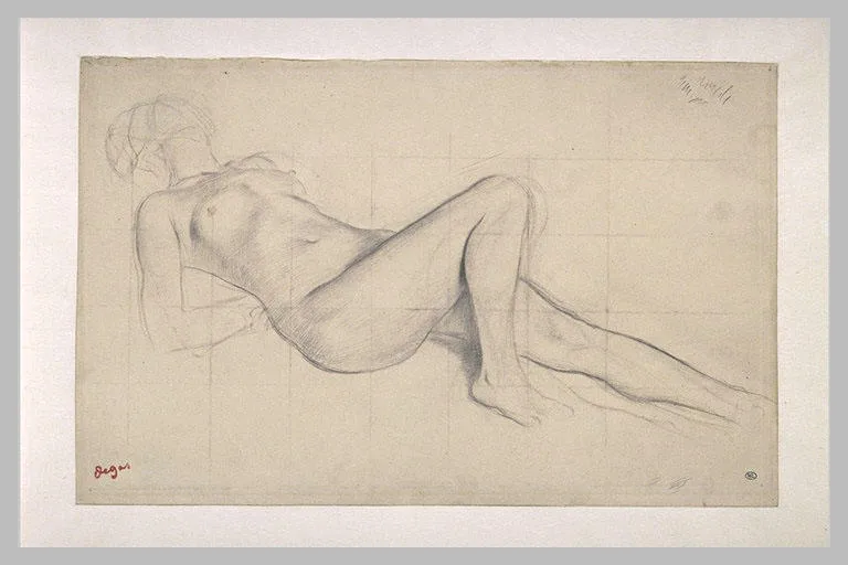 Femme nue, étendue sur le dos (No. 2)