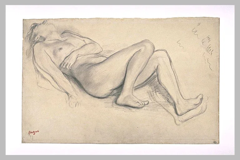 Femme nue, étendue sur le dos (No. 3)