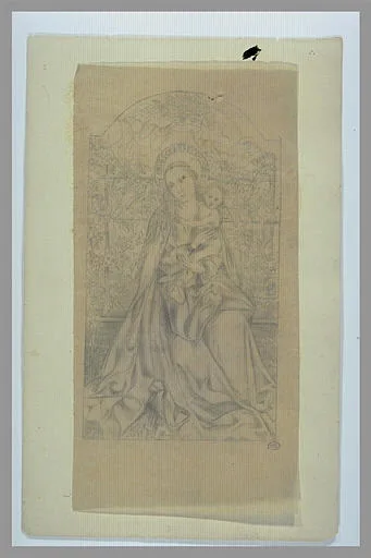 Copie d'après une Vierge à l'Enfant