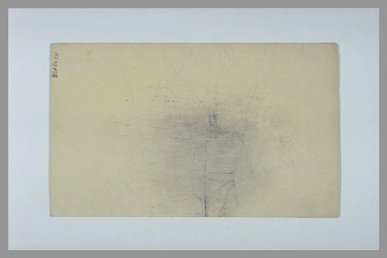 Croquis indéterminé gommé