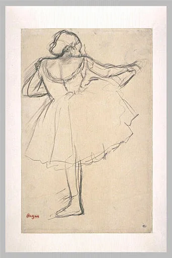 Danseuse à la barre