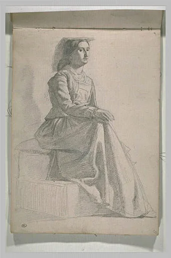 Femme assise