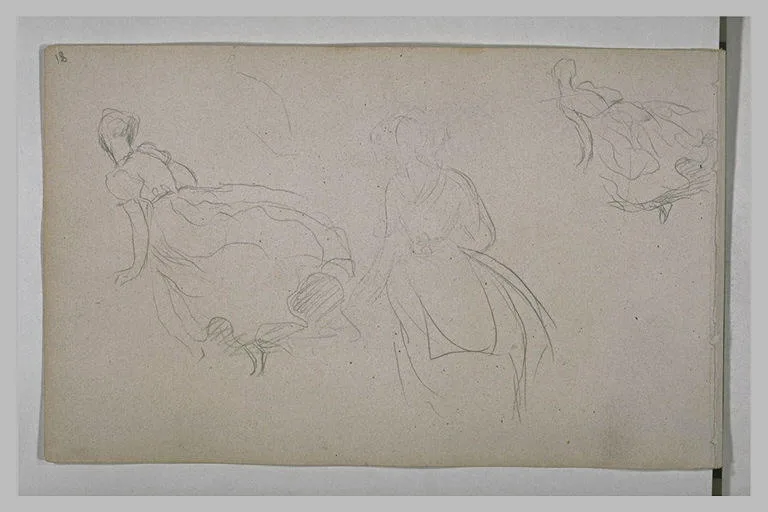 Etudes de figures féminines (No. 1)