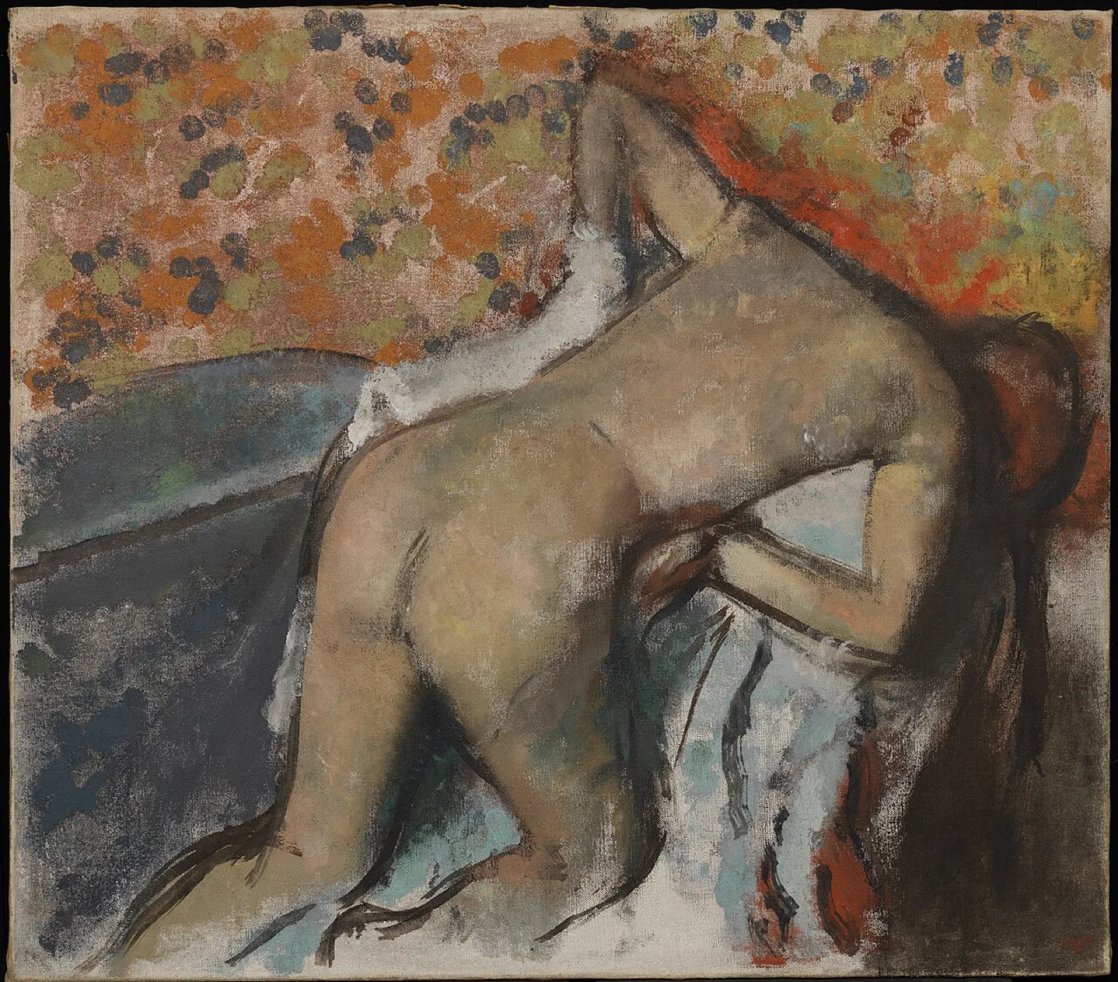 After the Bath, Woman Drying Herself (No. 2)