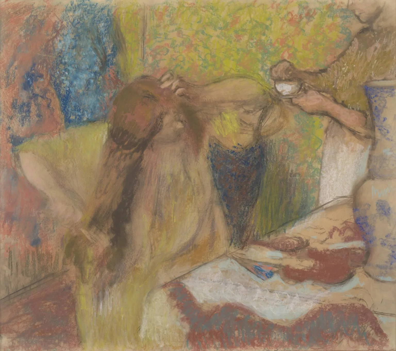 Woman at her Toilet