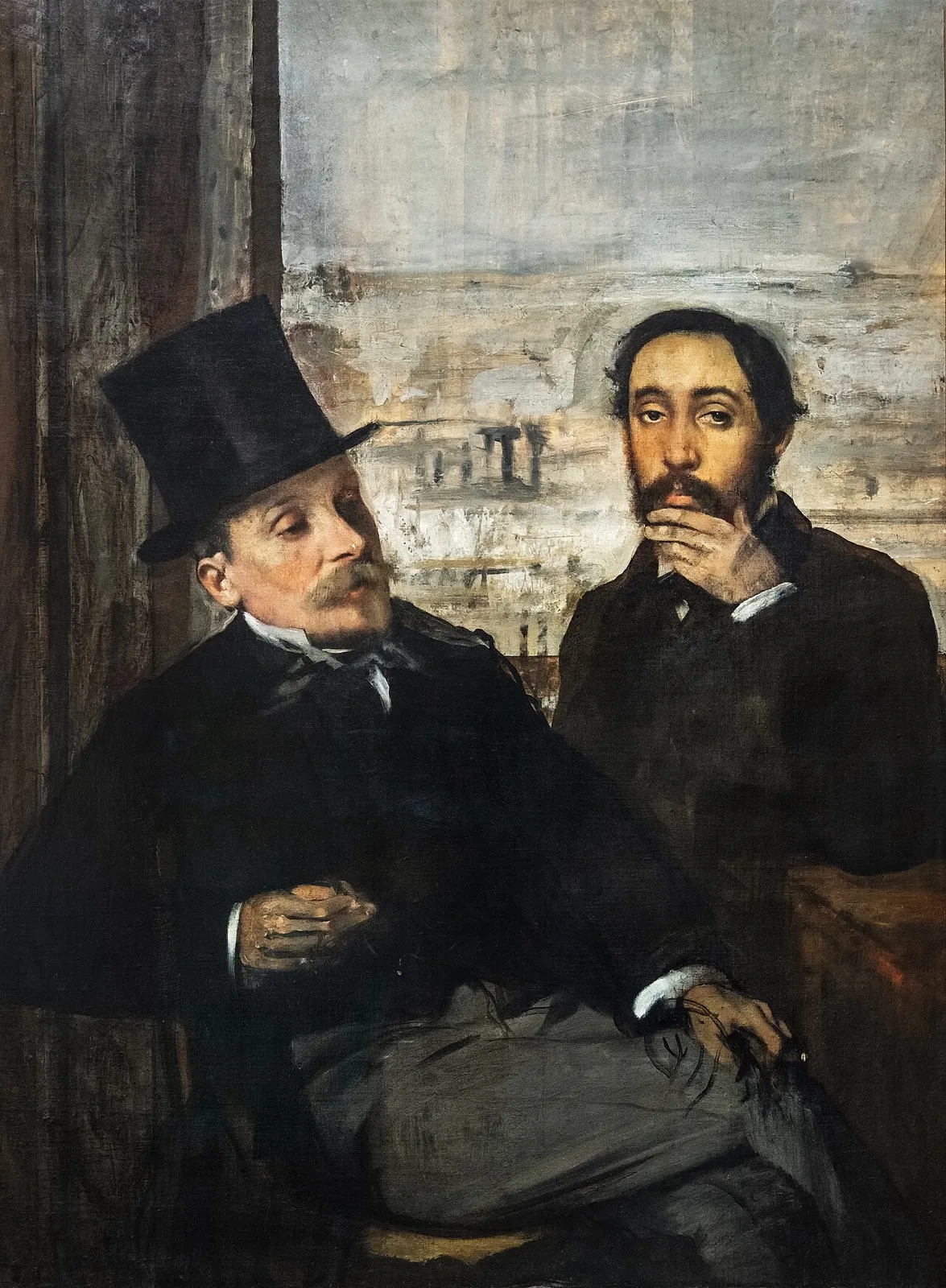 Degas and Évariste de Valernes