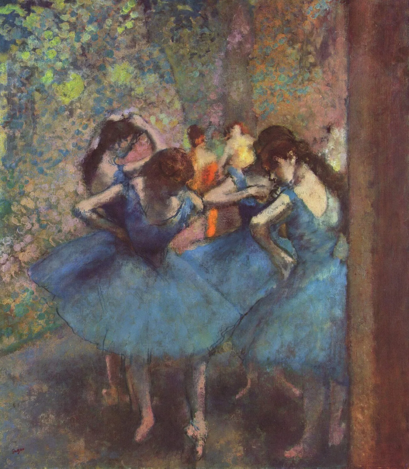 Danseuses bleues