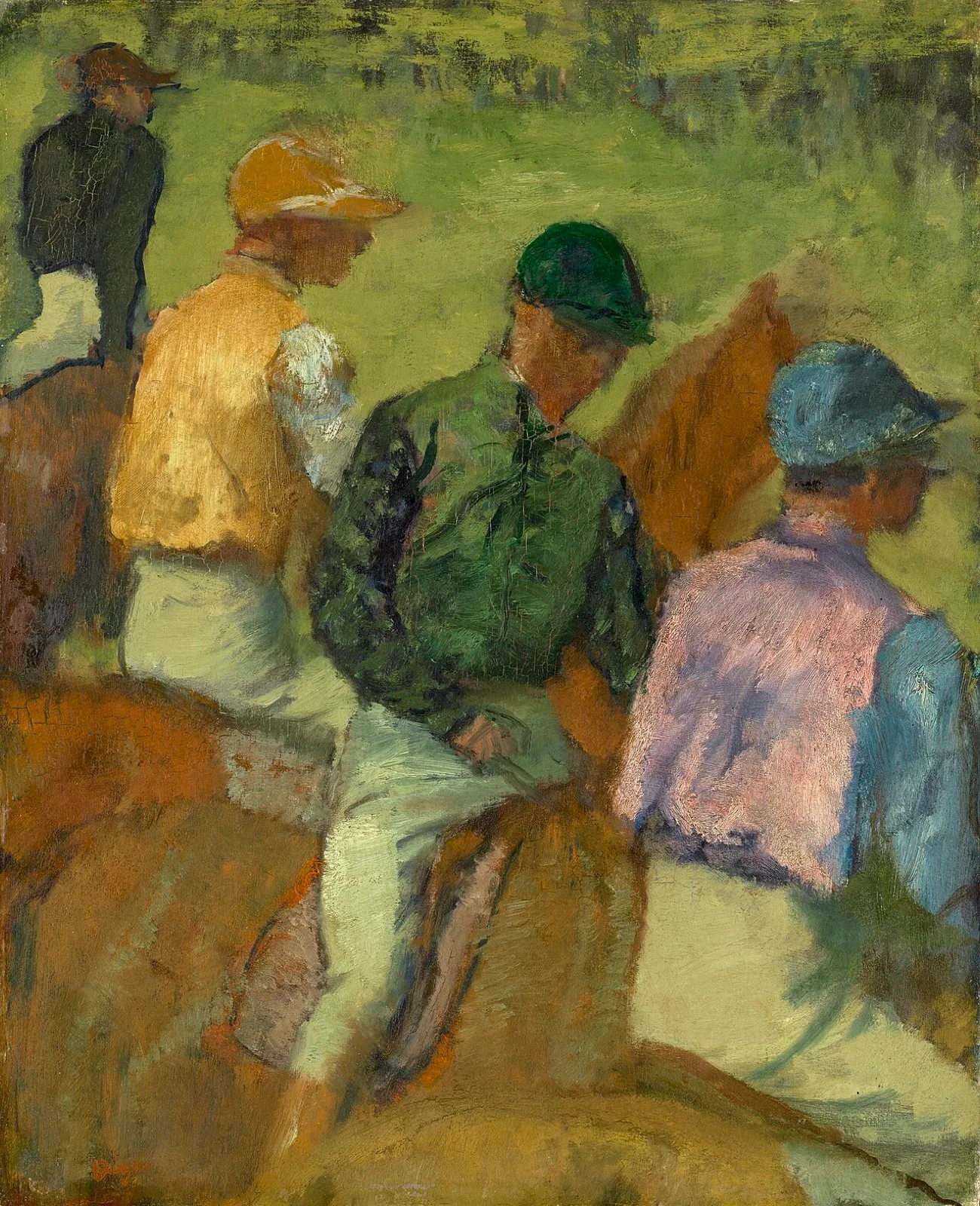 Four Jockeys