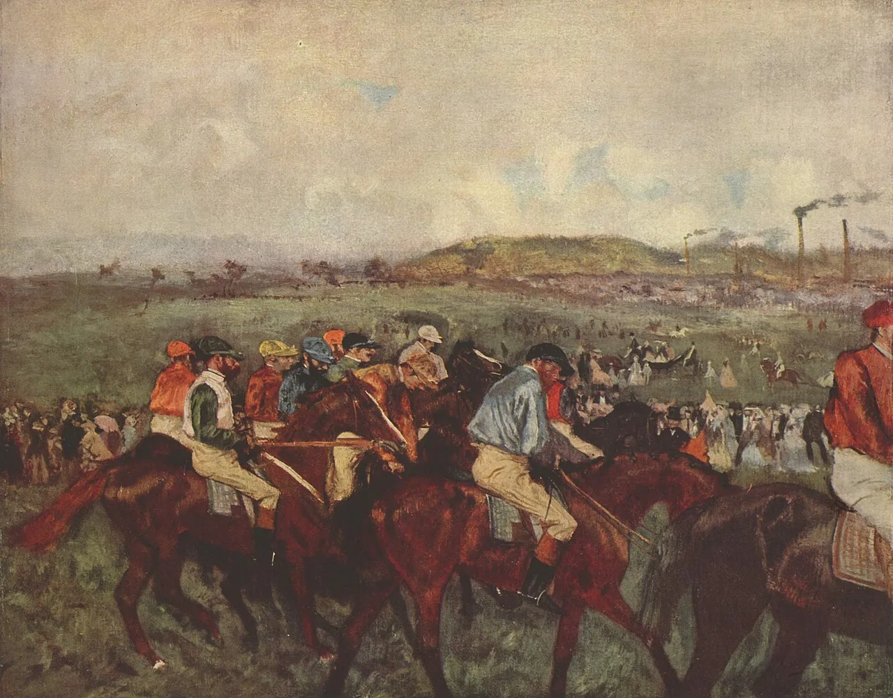 Gentlemen's Race. Before the Start
