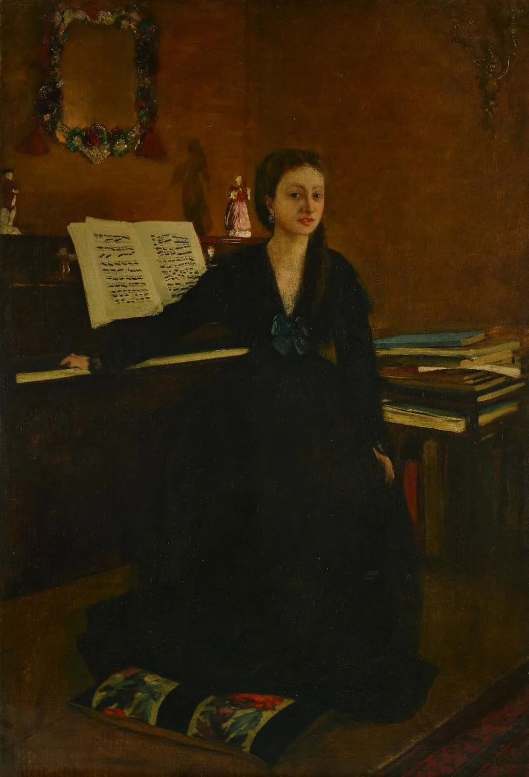 Madame Camus at the Piano