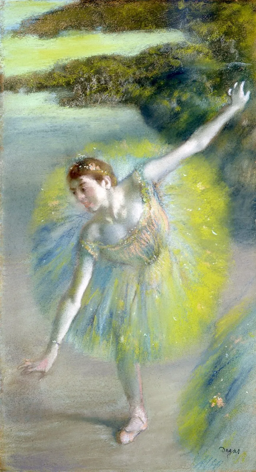 Dancer in Green (No. 2)