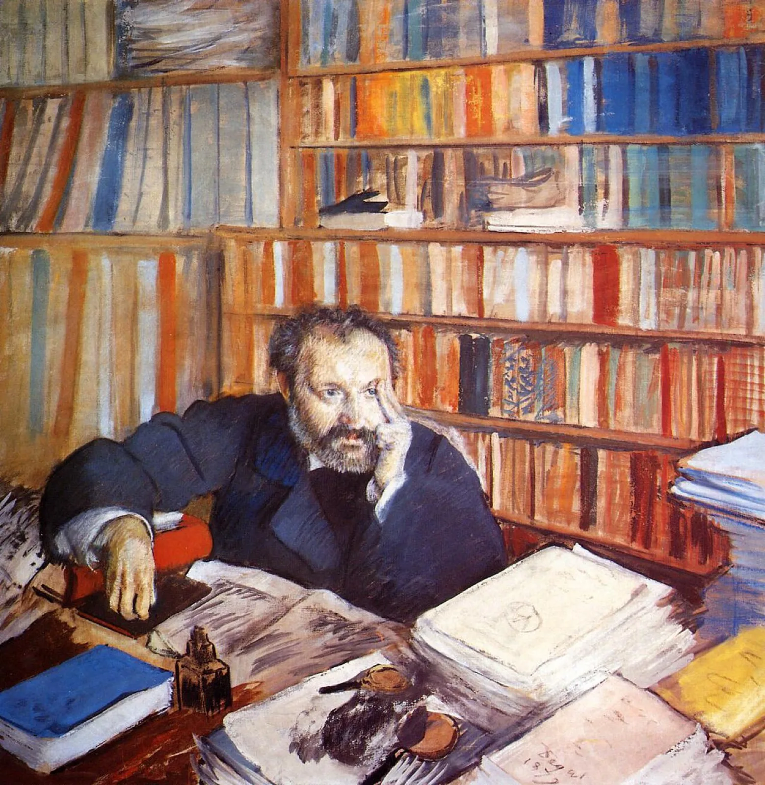 Portrait of Edmond Duranty