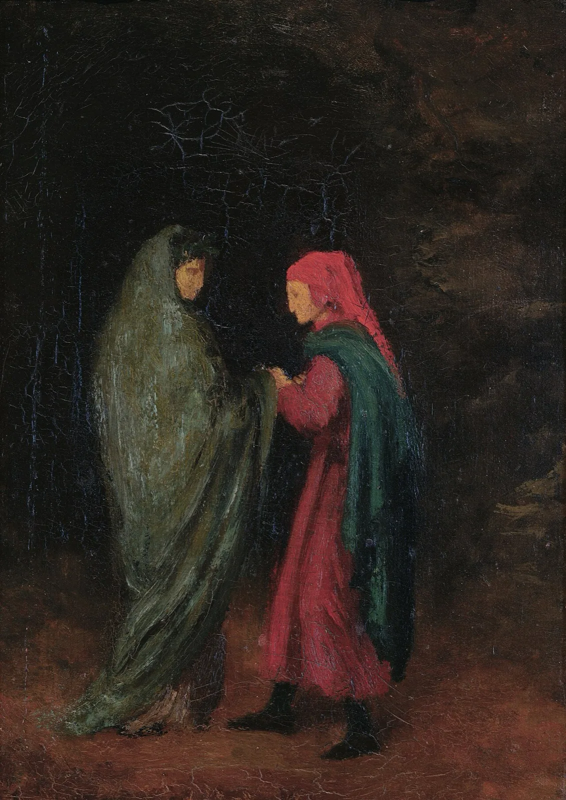 Dante and Virgil at the Entrance to Hell