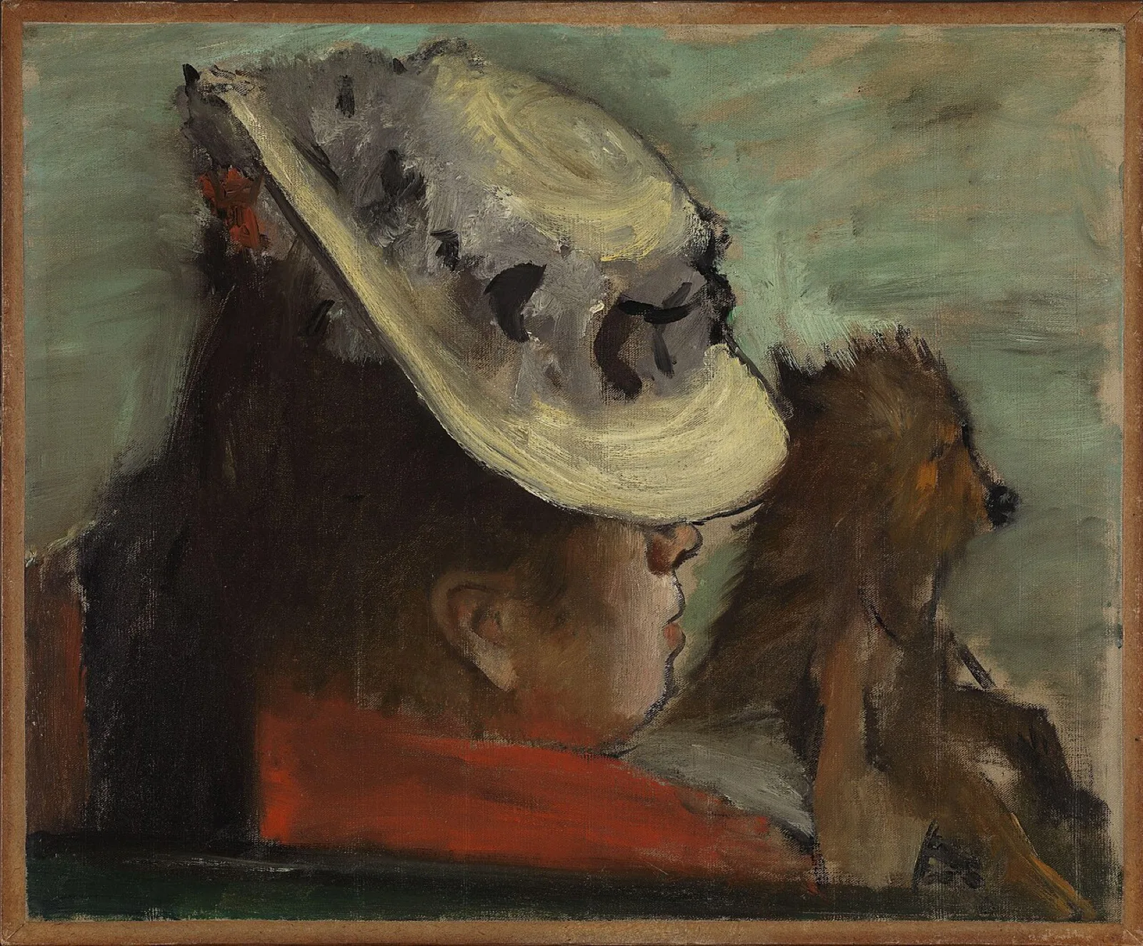 Woman with a Dog