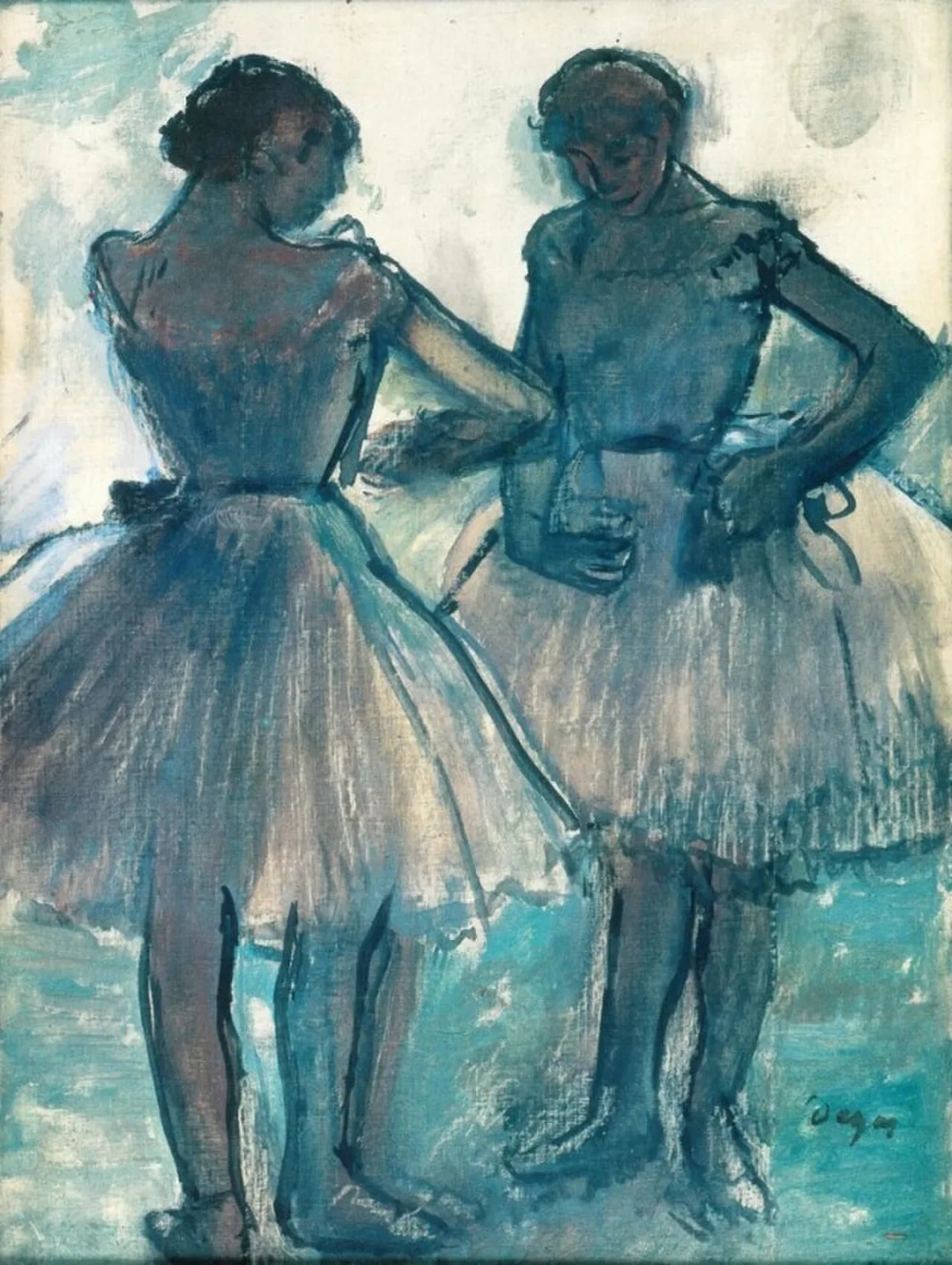 Two Dancers (No. 3)