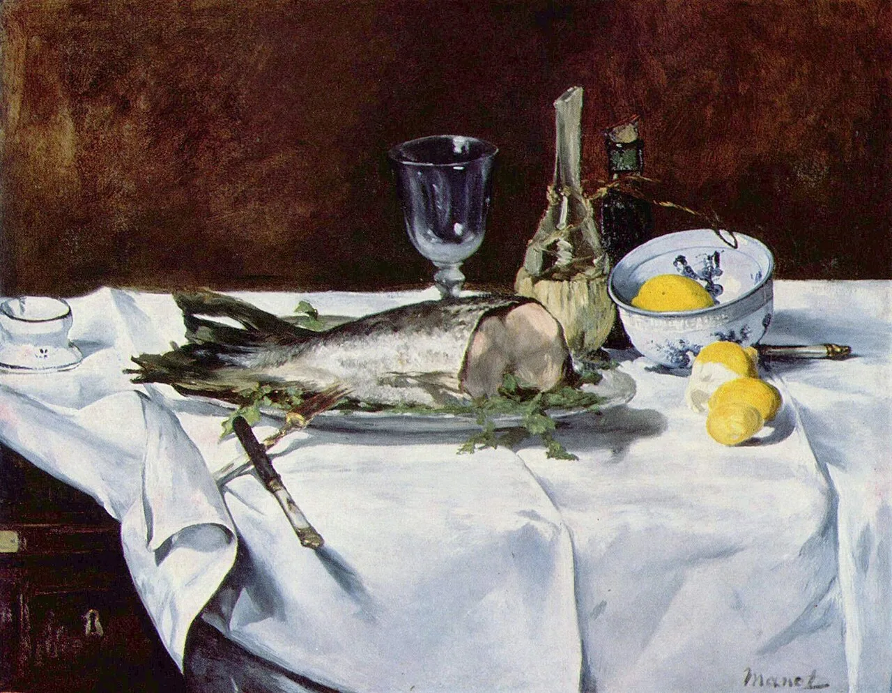 Still-life with Salmon