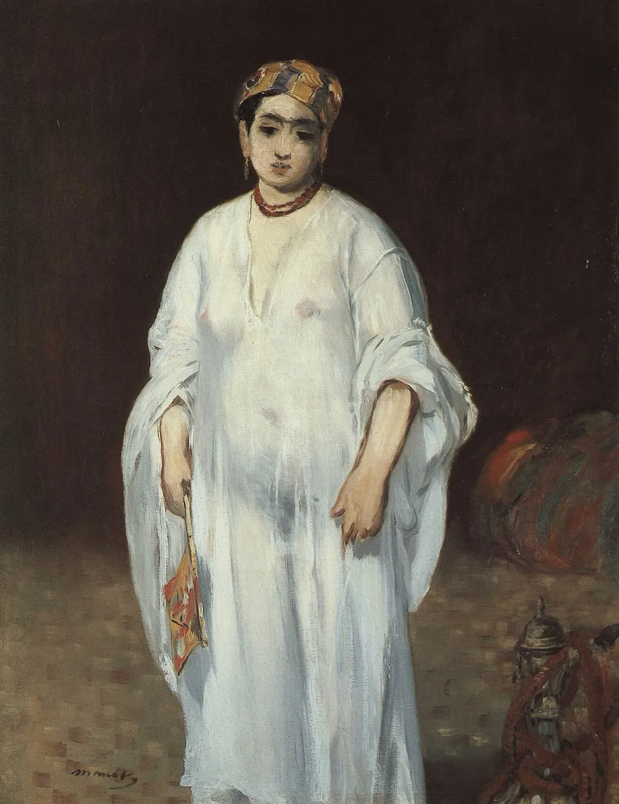 Young Woman in Oriental Garb