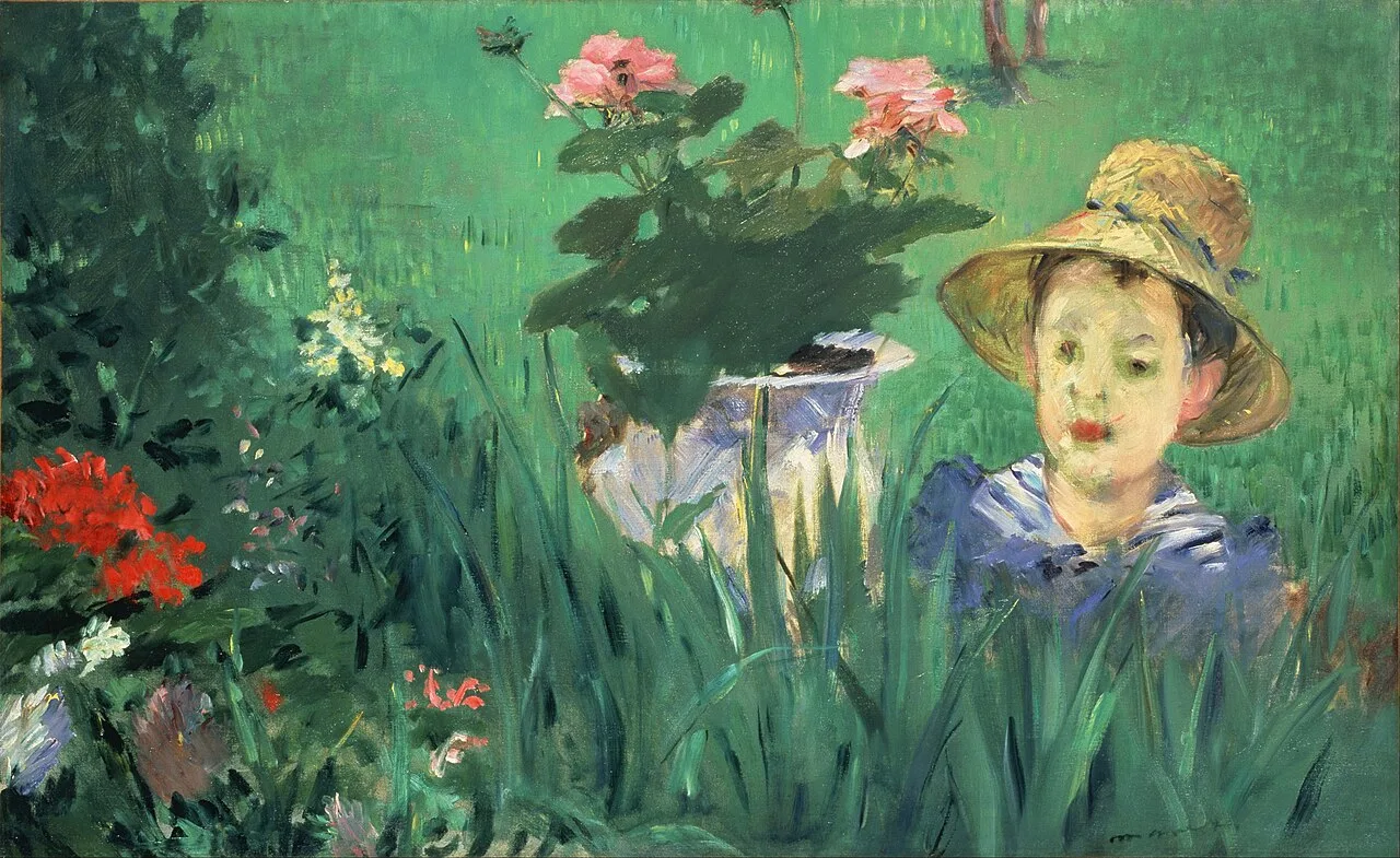 Boy in Flowers (Jacques Hoschedé)
