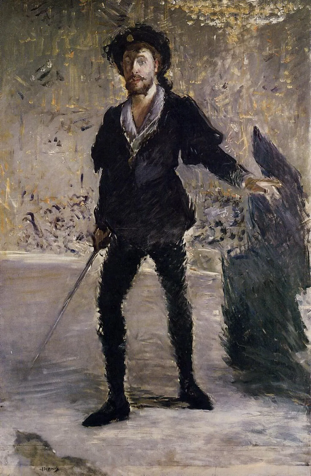 Portrait of Faure in Hamlet