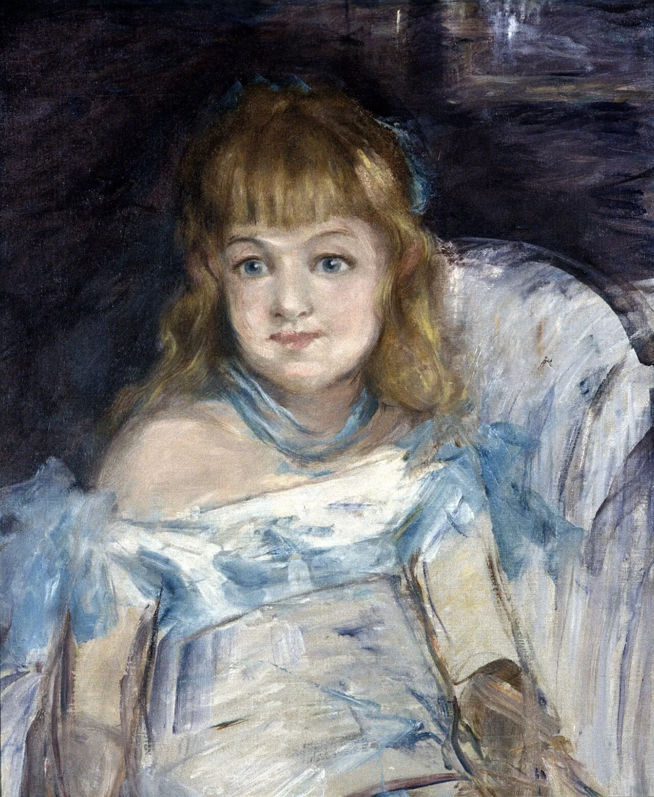 Little Girl in an Armchair