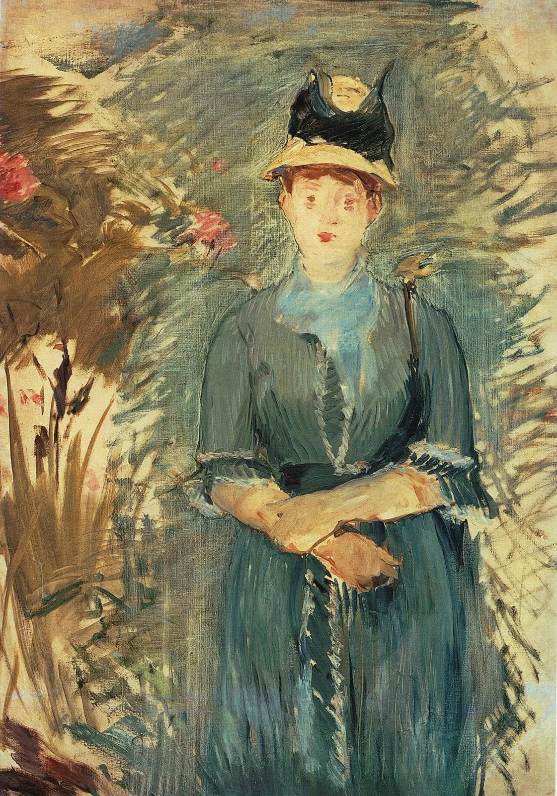 Jeune Fille dans les fleurs