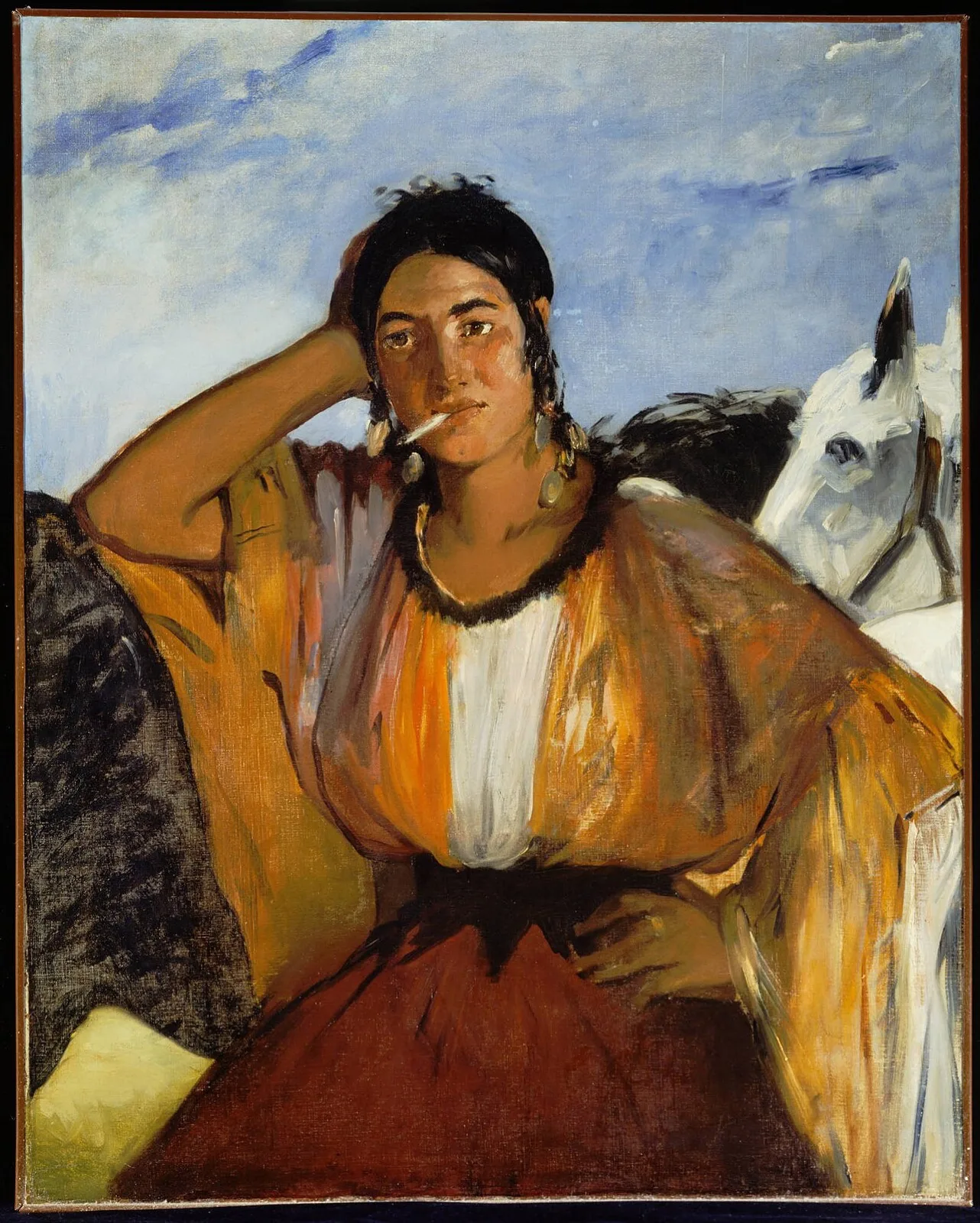 Gypsy with a Cigarette
