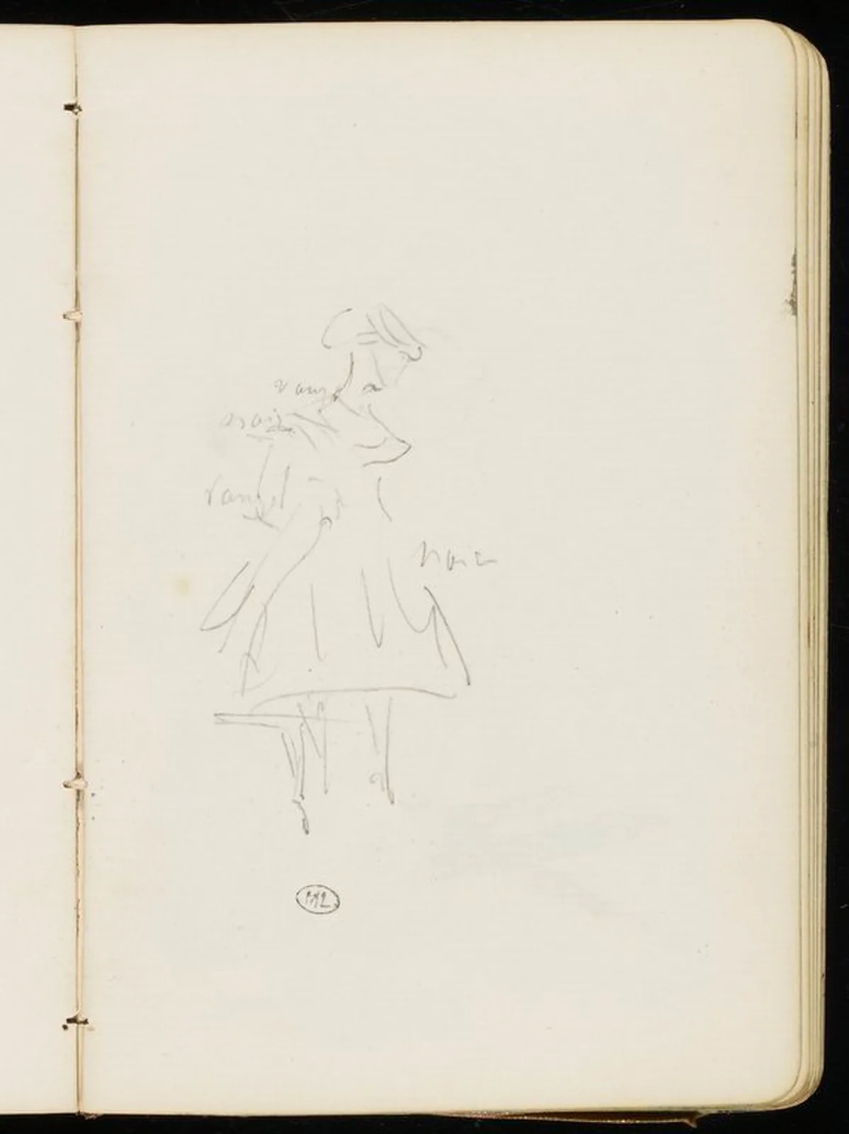 Croquis de femme (No. 3)