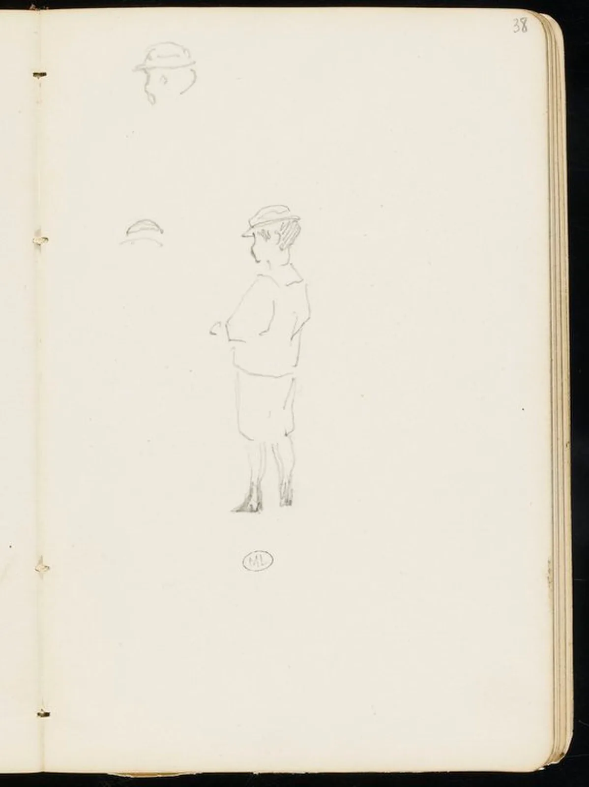 Croquis de garçonnet