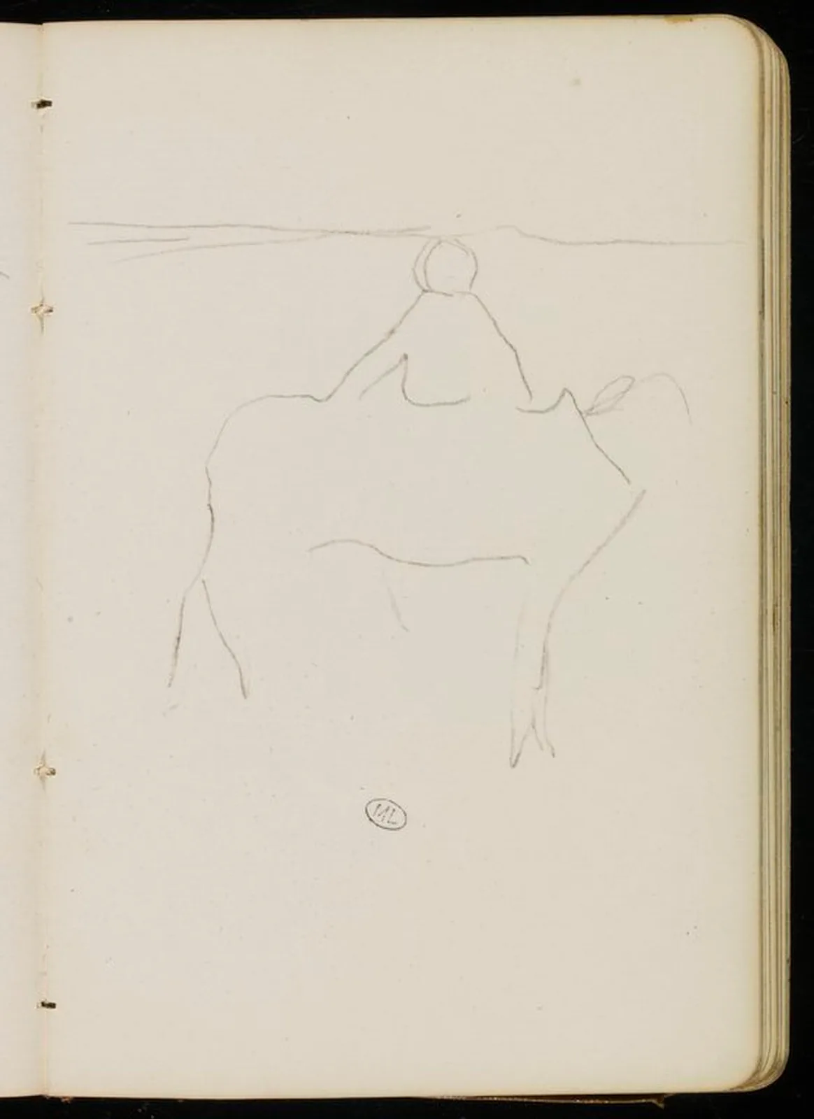 Croquis de cavalier (No. 1)