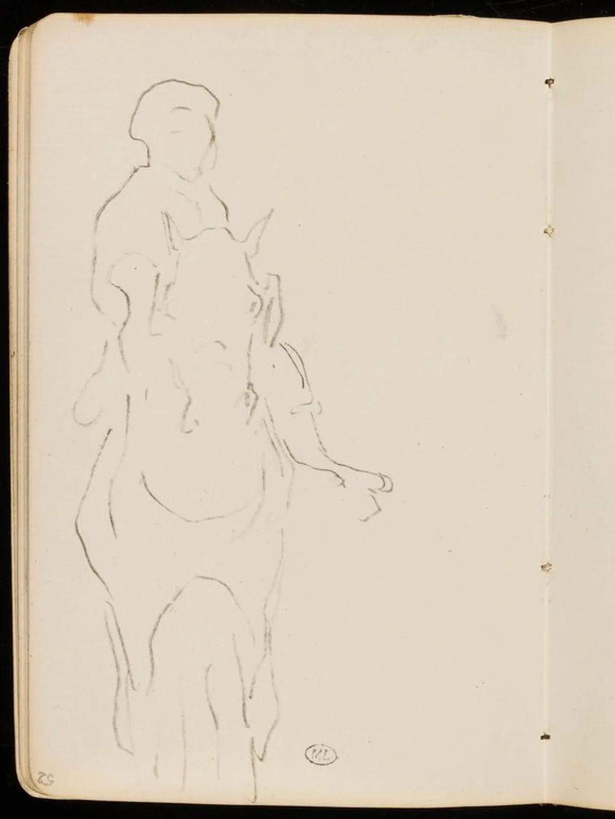 Croquis de cavalier (No. 2)