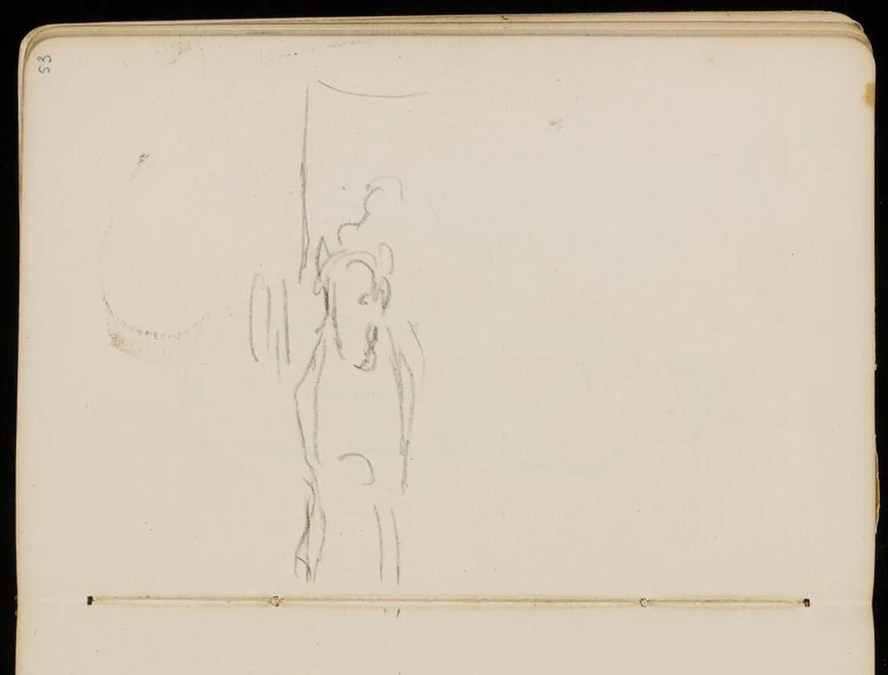 Croquis de cavalier (No. 3)