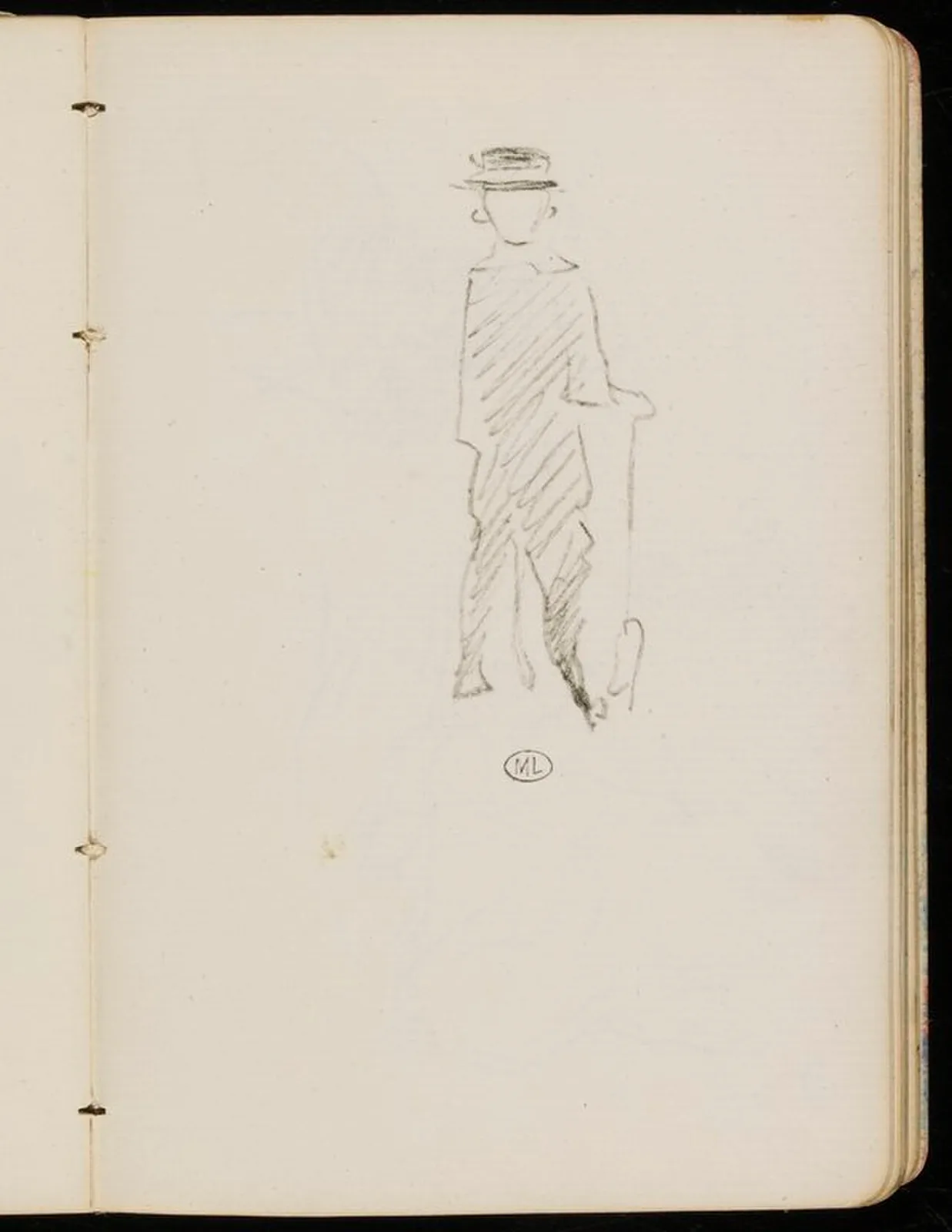 Croquis d'un jeune garçon