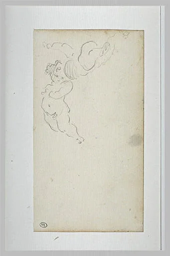 Deux putti volant