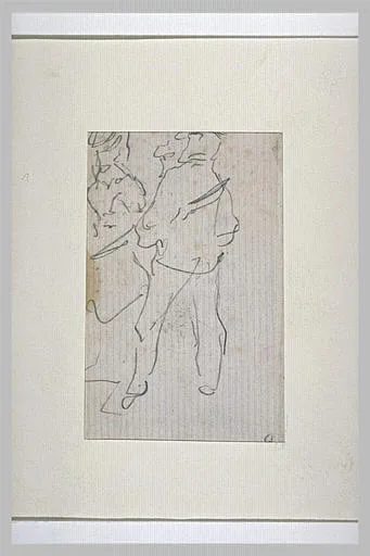 Deux personnages debout