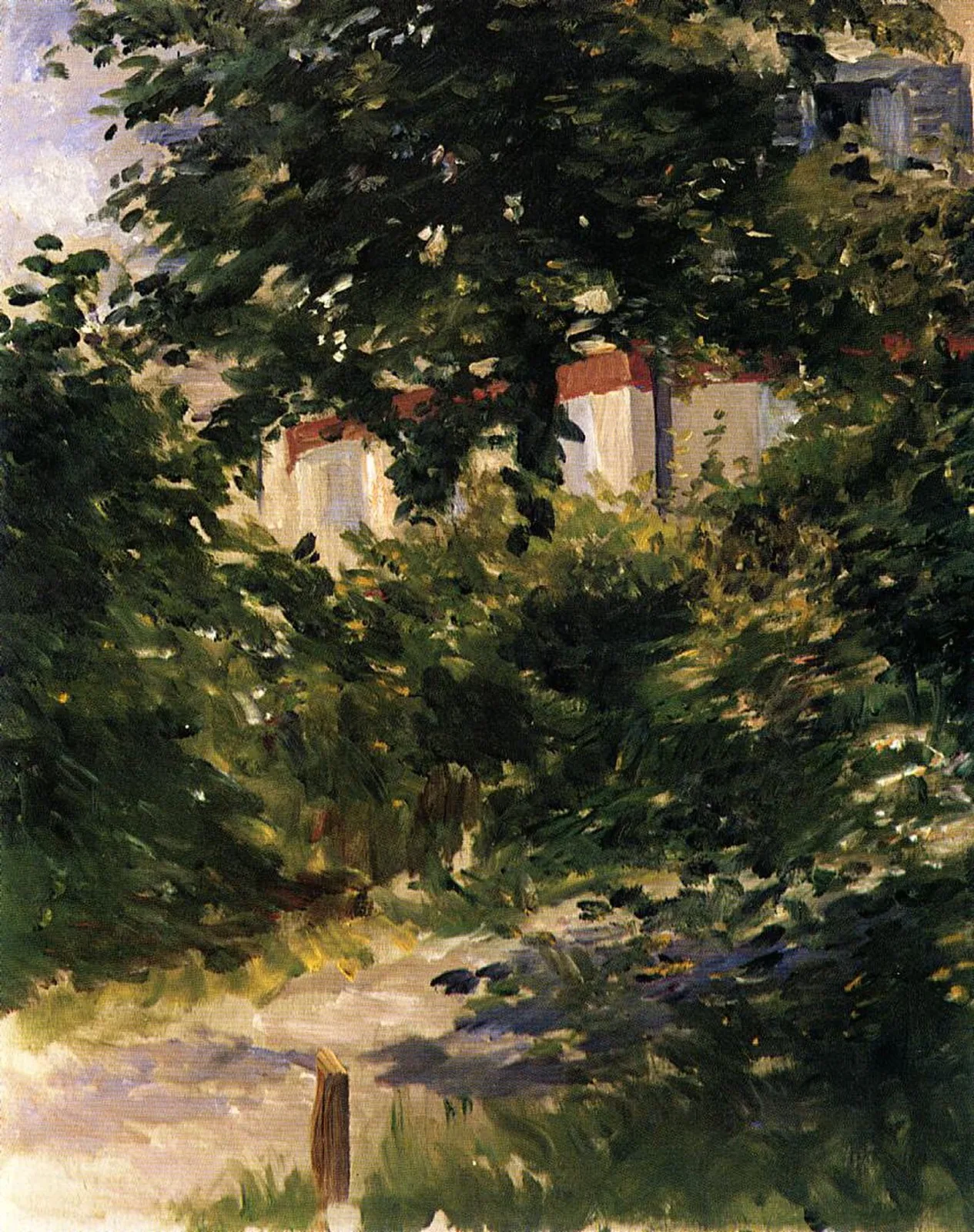 Chemin de jardin à Rueil