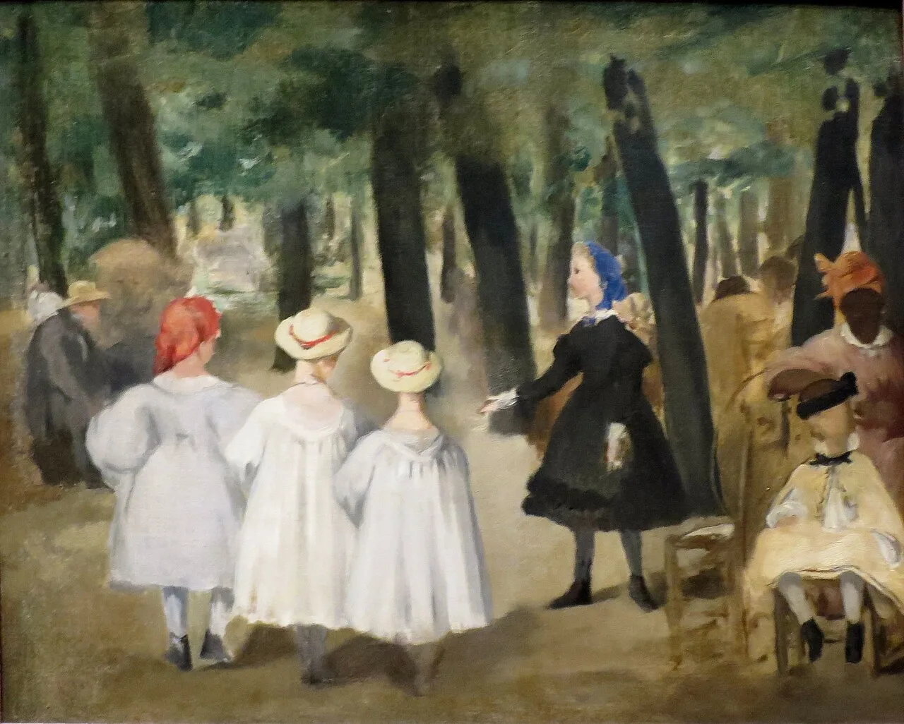 Children in the Tuileries Garden