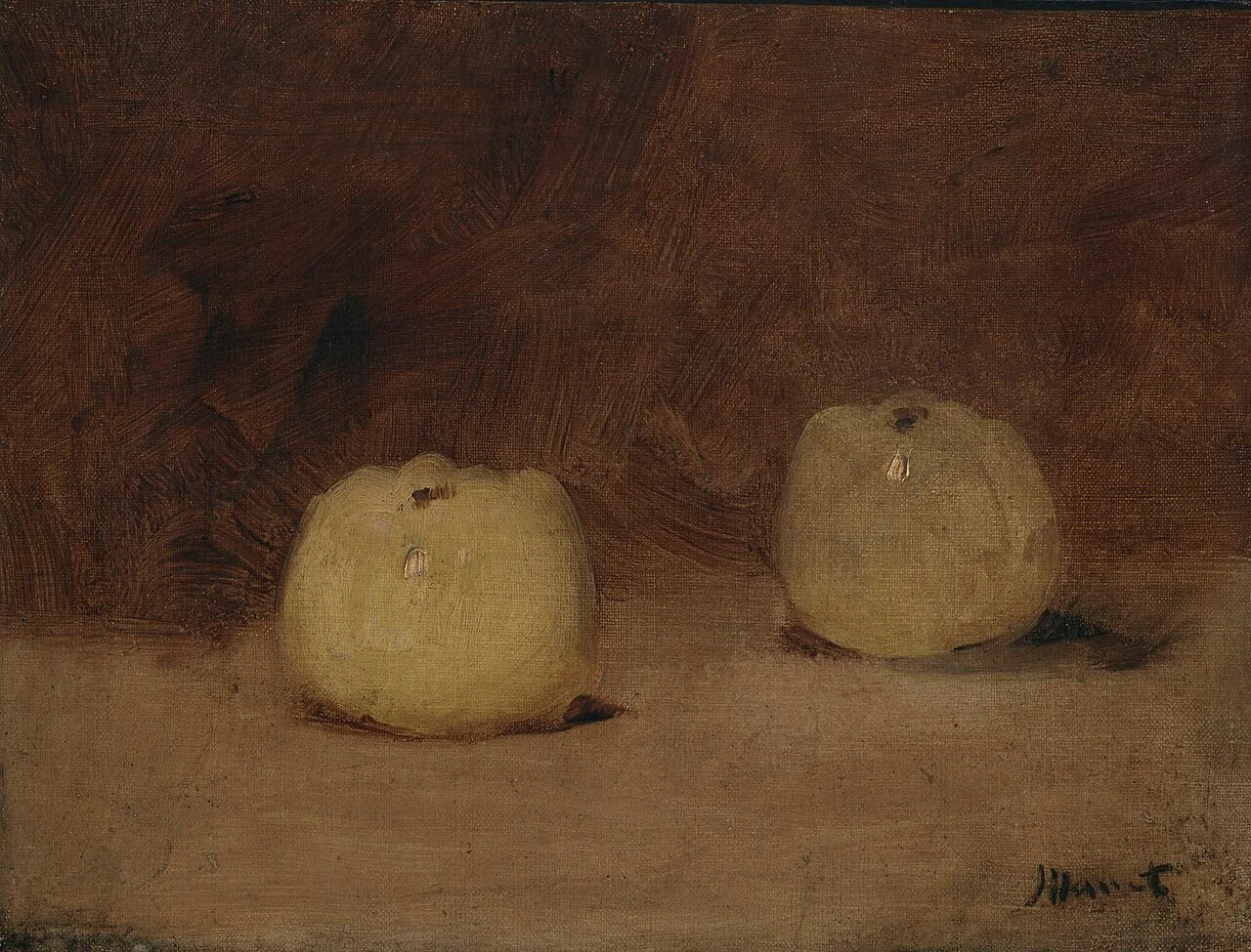 Still Life with Two Apples