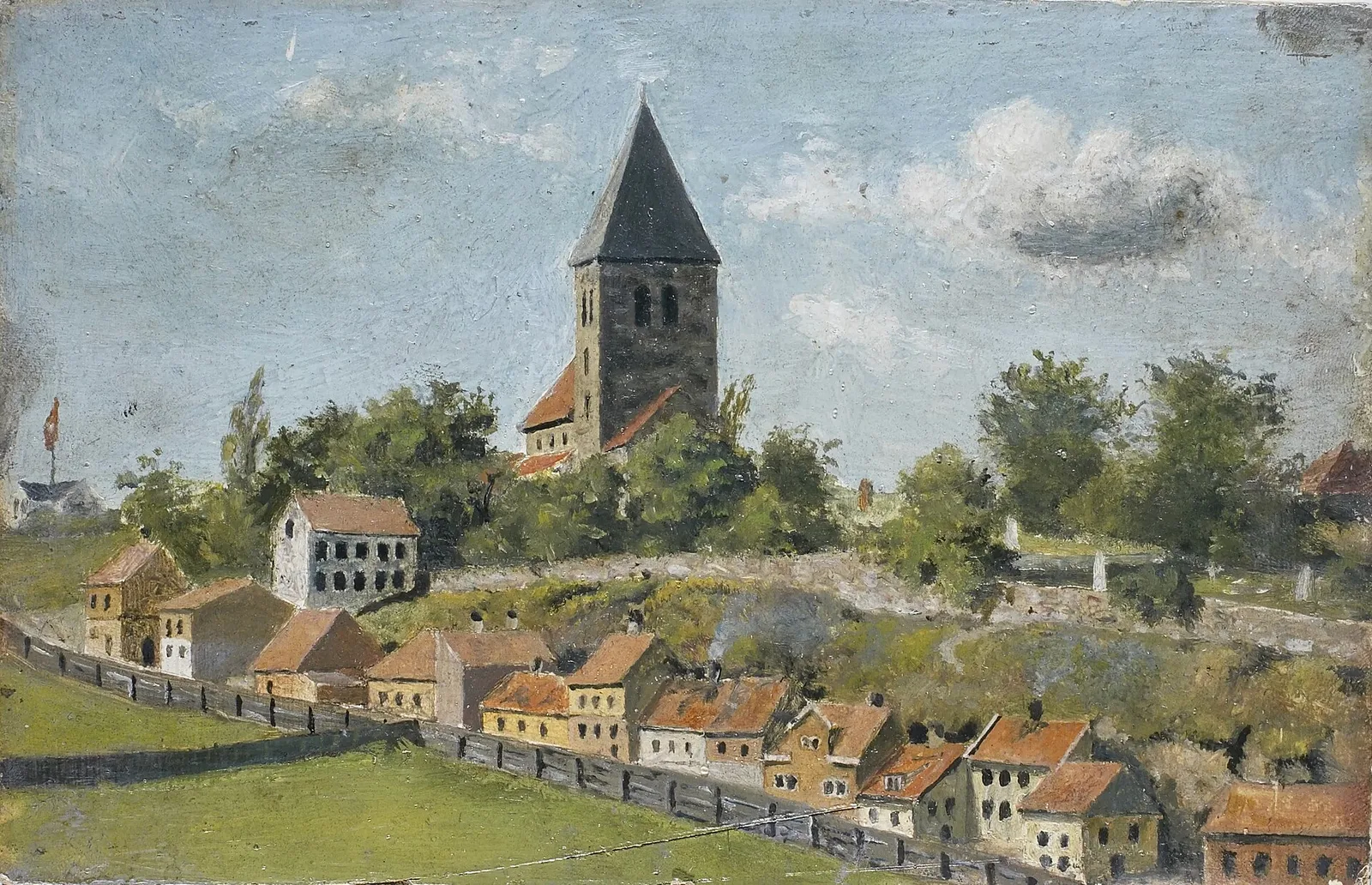 Telthusbakken with Gamle Aker Church