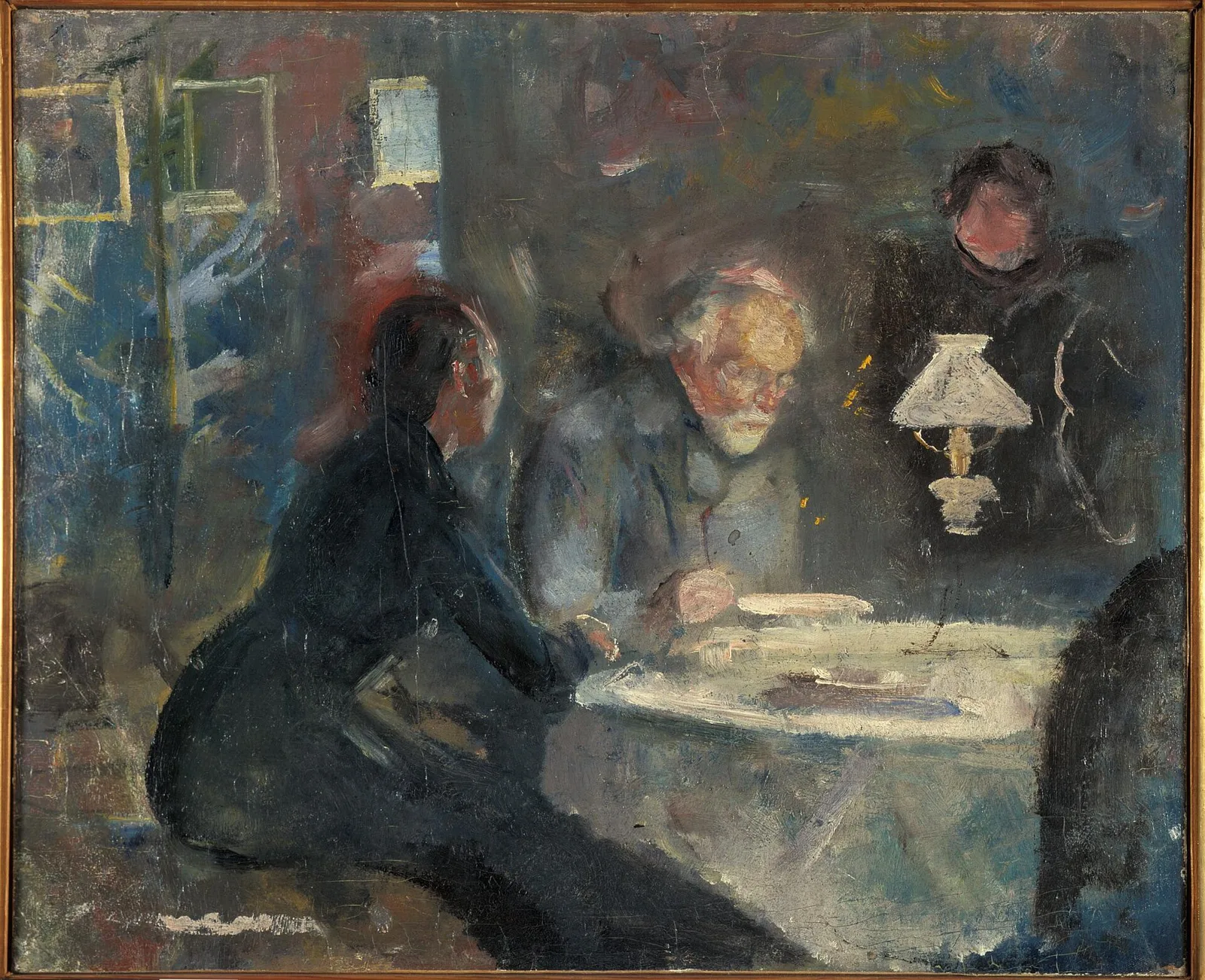At Supper