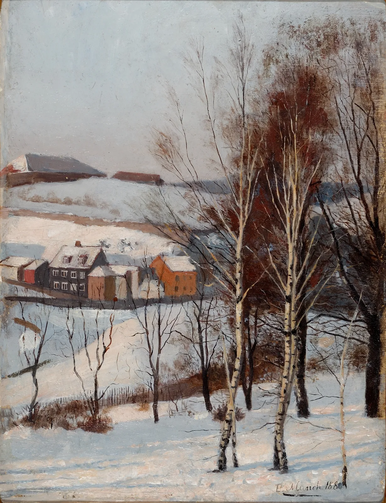 View from Fossveien, Christiania