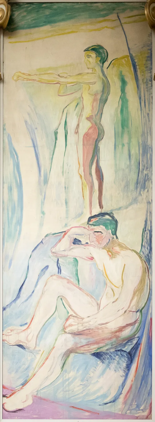 Men Turned towards the Sun (No. 3)