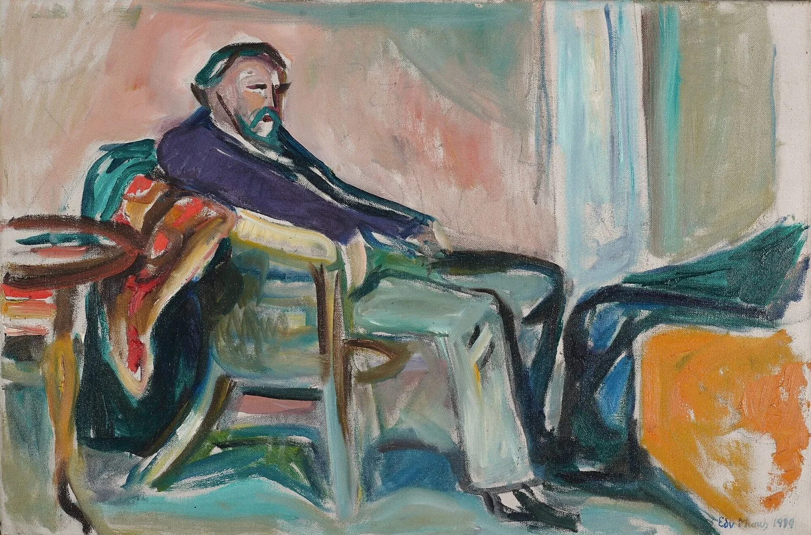 Self-Portrait with the Spanish Flu (No. 1)