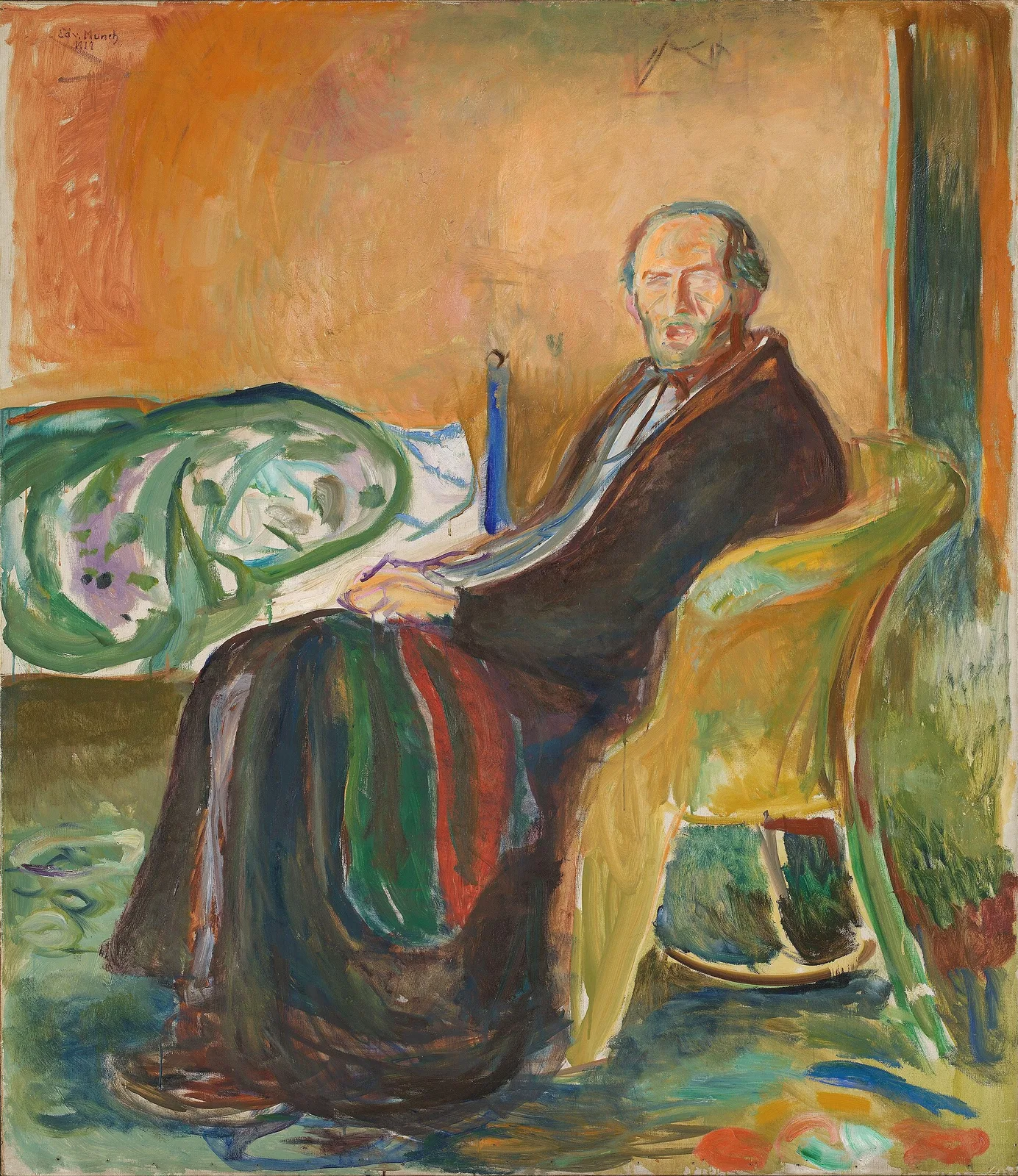 Self-Portrait with the Spanish Flu (No. 2)