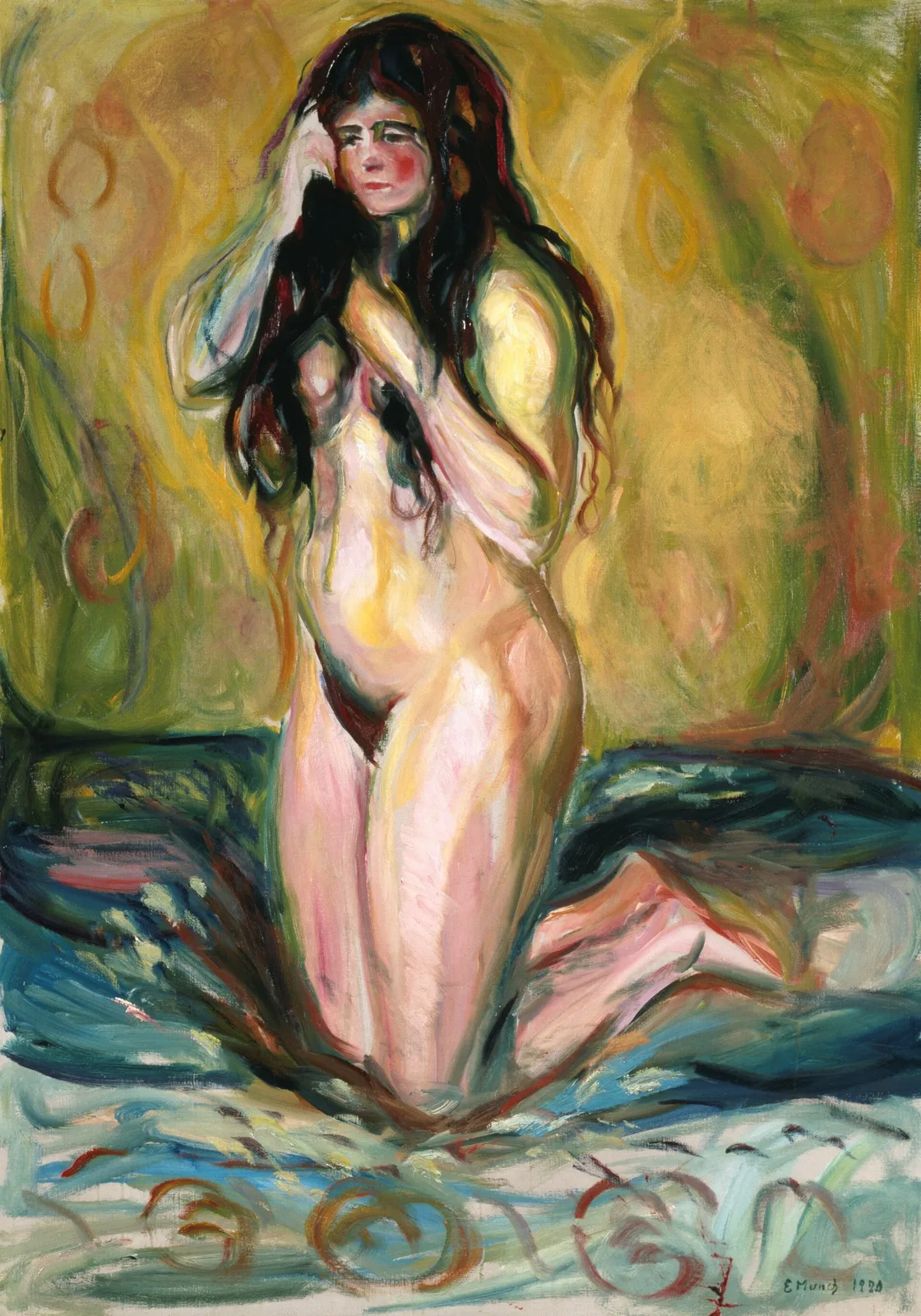 Kneeling Nude (No. 1)