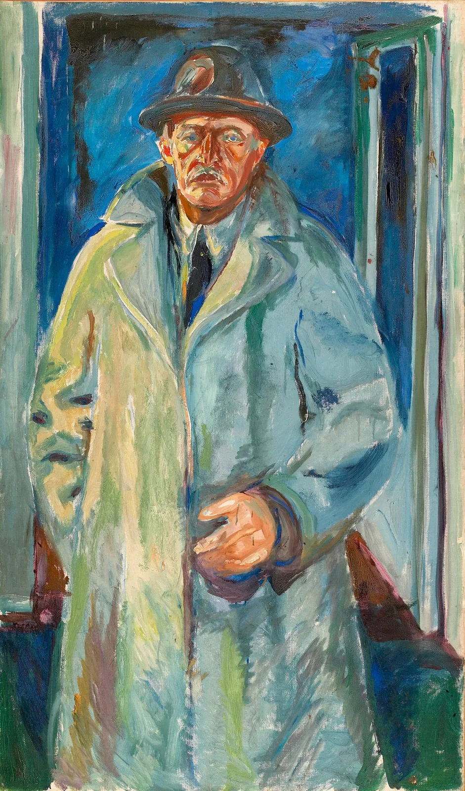 Self-Portrait in Hat and Coat (No. 2)