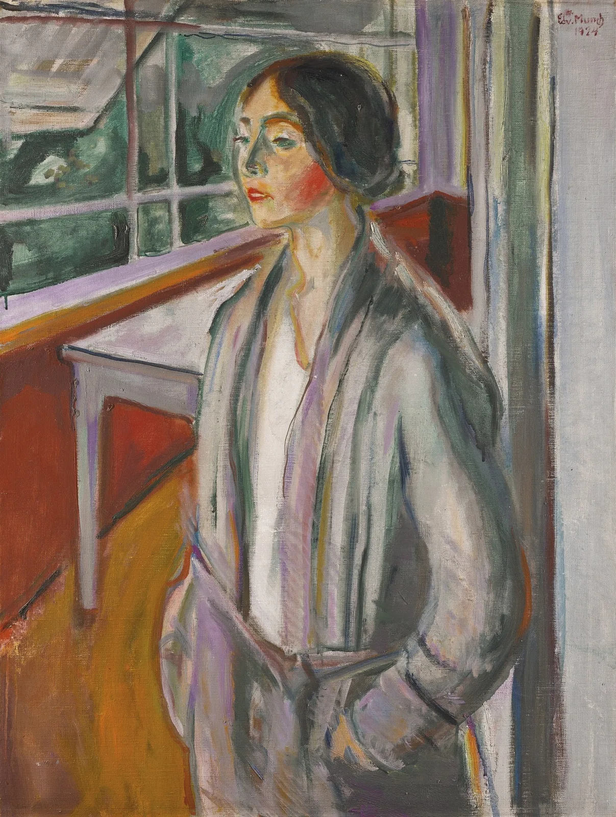 Young Woman on the Veranda