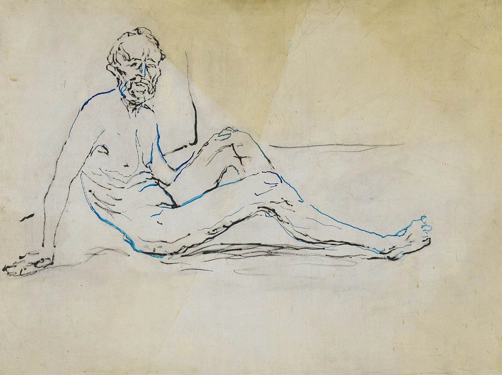 Self-Portrait as Seated Nude