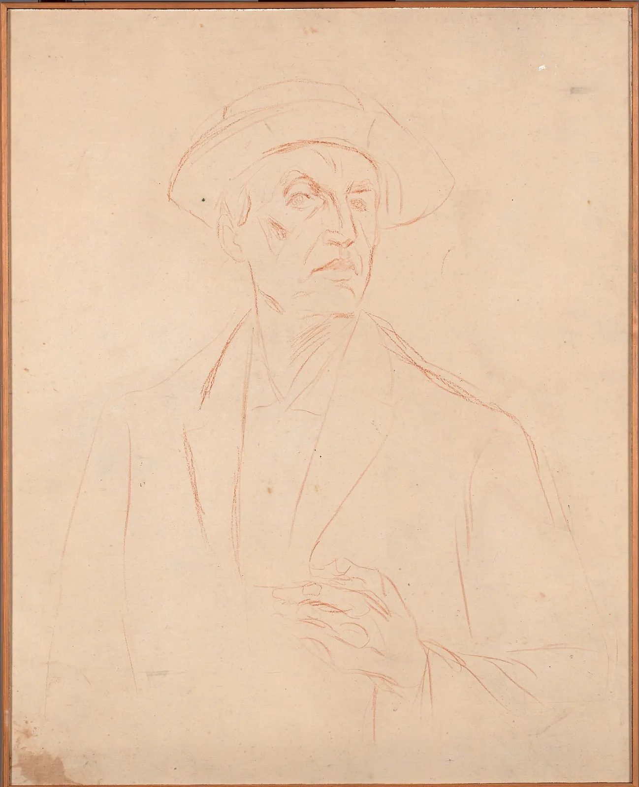 Self-Portrait with Afflicted Eye