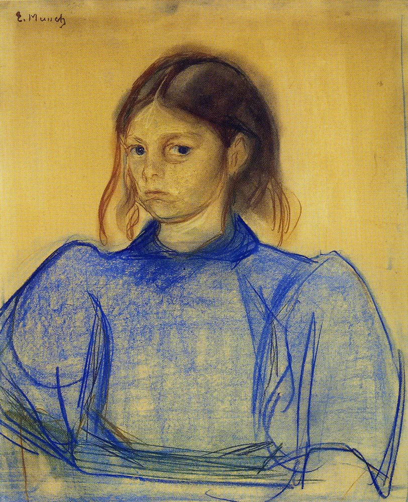 Young Woman in Blue (No. 2)